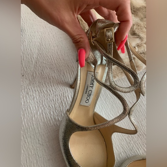 Gorgeous Jimmy Choo heels, worn once. - Picture 4 of 6